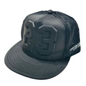 Cayler and Sons Mens Black Label  23 Legend Black Baseball Snap Back Cap Hip Hop
